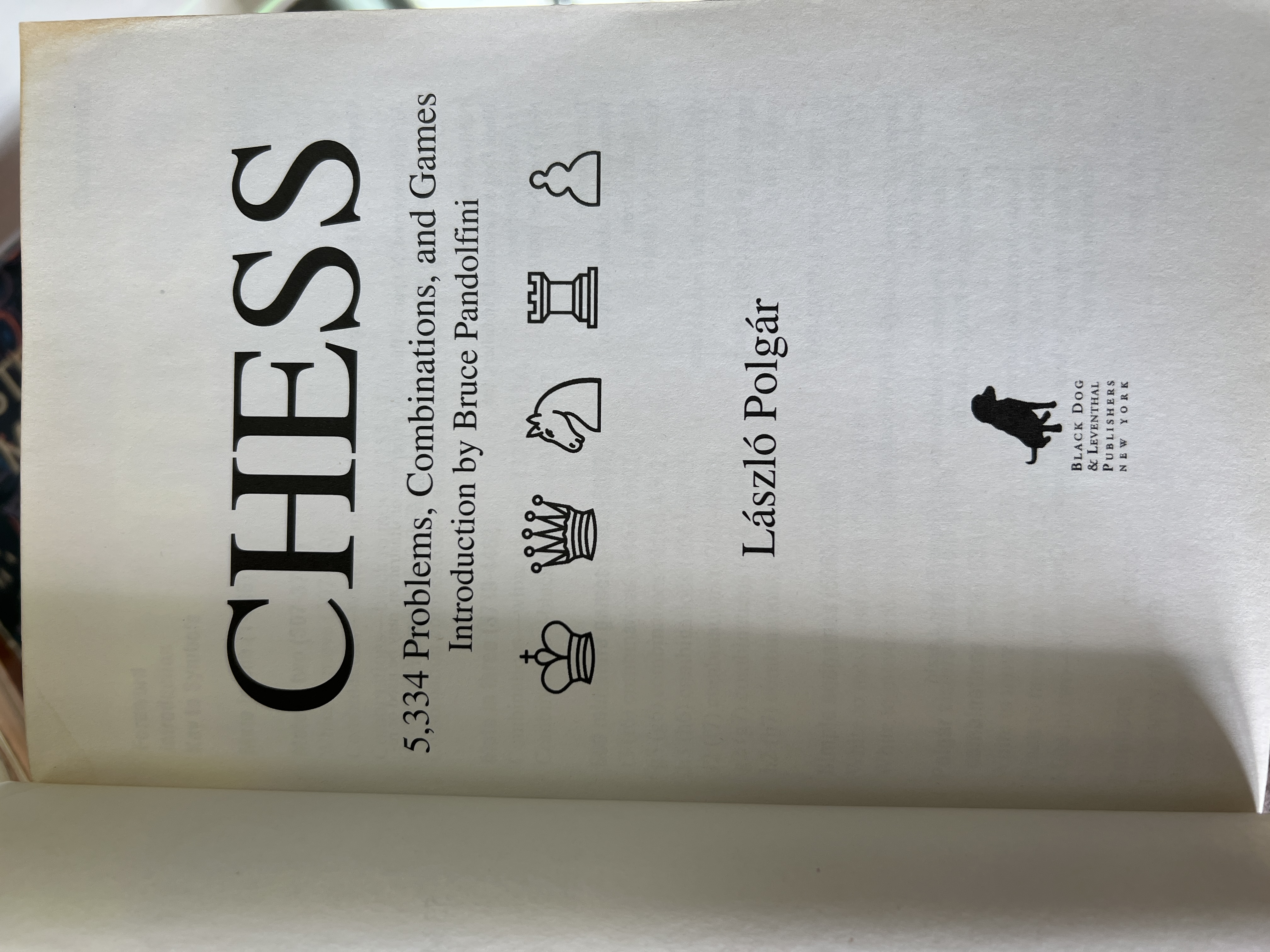 Bestseller Books Online Chess: 5334 Problems, Combinations and Games Laszlo  Polgar $15.61 
